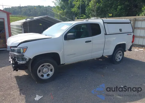 2022 Chevrolet Colorado 4Wd Long Box Wt z USA, uszkodzony, nr VIN 1GCHTBEN9N1184219